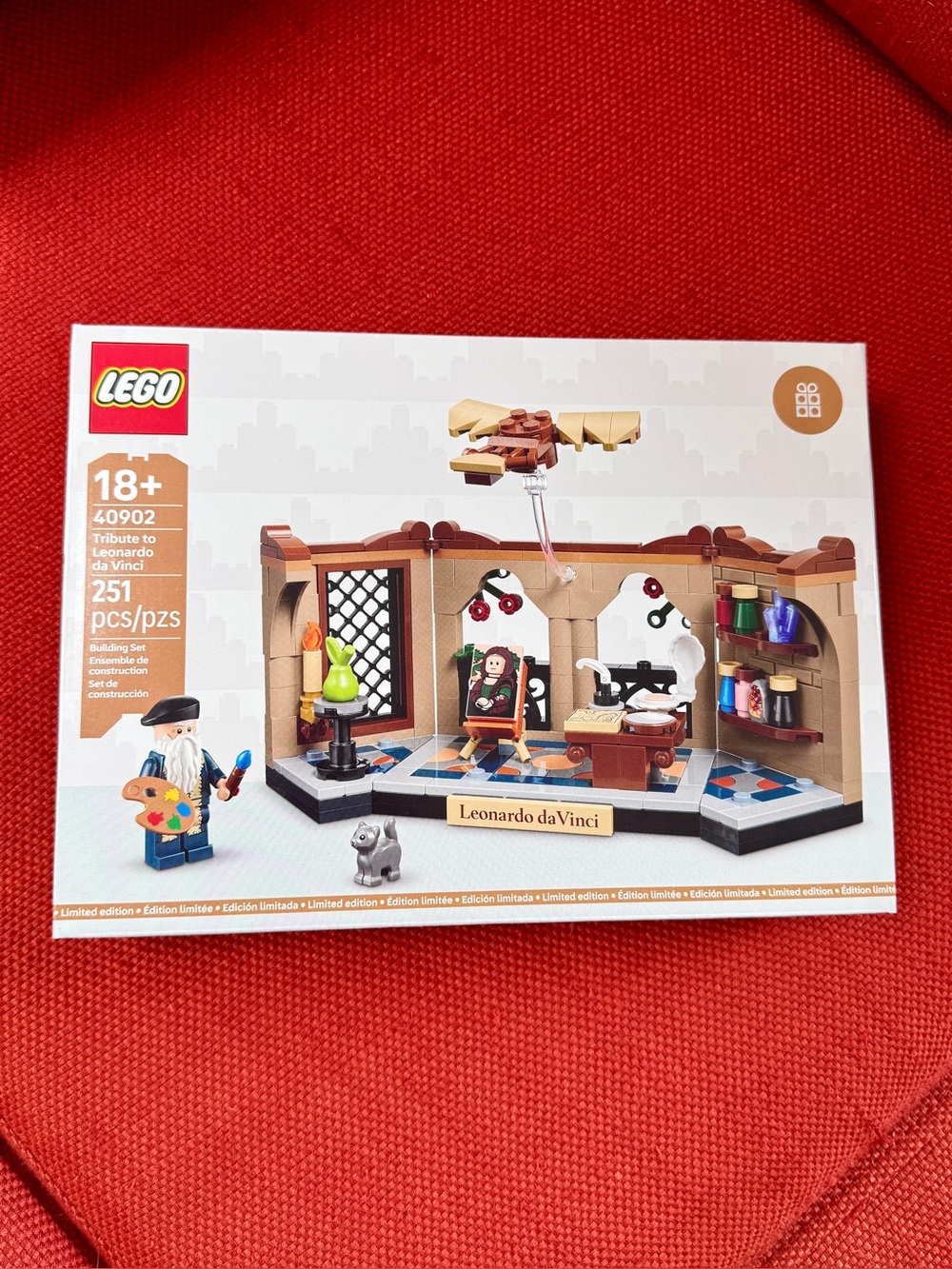 LEGO Tribute to Leonardo da Vinci 40902 NWT